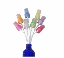 18 mm perfume plastic spray pump with cap, 