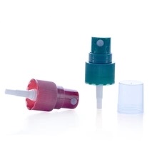 20/410 Belle pompa di plastica Mist Spray nero aerosol all'ingrosso di plastica fine con tappo in plastica pp, 