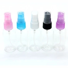 20mm Fine Mist Sprayer Tops And 30ml Plastic Bottles with 20/410 Neck Finish Plastic Mist Spray Pump, 