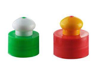 24/410 28/410 plastic water bottle push pull cap, 