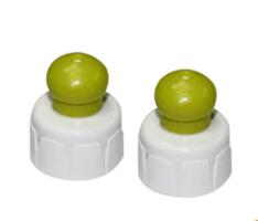 28mm botellas de plástico de agua Push Pull tapa de PP deportes gorra de agua, 