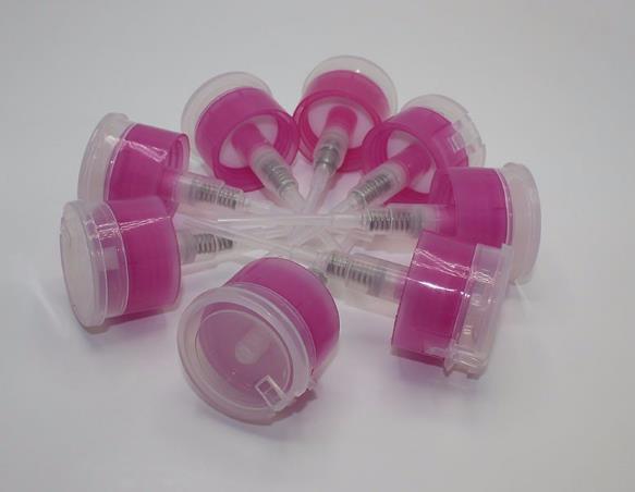 33mm pp nail liquid pump plastic nail polish remover plastic pump, 