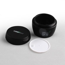 50ml Plastic AS PP Makeup Jar for Personal Care Product Packaging Fancy Cream Container, 