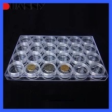 Petit plastique transparent 5 g Conteneurs pot de maquillage cosmétiques, 