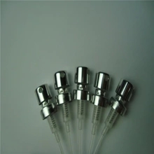 Alüminyum parfüm sprey pompa / boş parfüm atomizer kıvrım, 