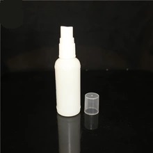 Mejor venta botella de spray 50ml plástico HDPE con spray de bomba con alta calidad, 