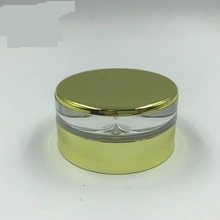 Limpar Cosmetic Jar vazio Pot Sombra Maquiagem Face Cream Container, 