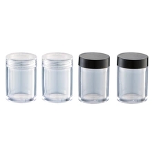 Klare kosmetische Kunststoff Beispiel Makeup 50 PC Container Jar Leer Klein 5 g Neue, 