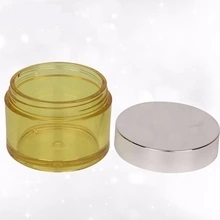 Chiaro plastica contenitori di crema piccolo trucco vaso 30 ml, 