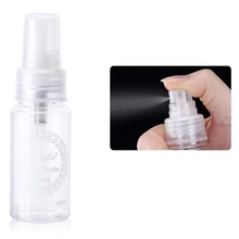 Factory sale high quality PET empty 40ML plastic cosmetic bottle spray for perfume, 