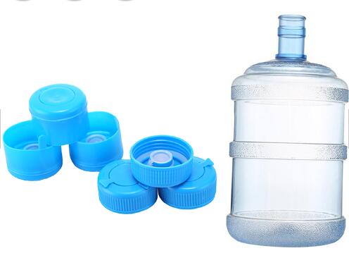 Boa qualidade LOGO excelente material personalizado 500 pc plástico de 5 galões tampa de garrafa de água, 