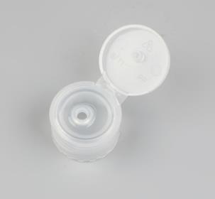 Hot sale flip top bottle cap plastic clear flip top cap, 