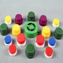 Hot sales pe plastic squeeze bottle screw cap, 