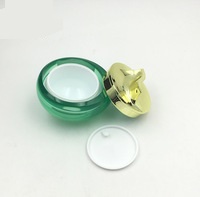 Composição plástica cosmética acrílico frasco recipiente creme cosmético, 