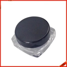 Novo Design 3g Limpar Cosmetic vazio Jar Pot Sombra Maquiagem Face Cream Container, 