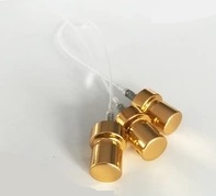 New design small non spill aluminum - plastic 0.05ml pump spray for bottles, 