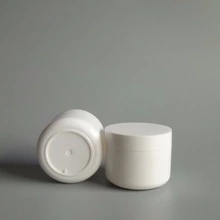 PP de plástico de doble capa emparedada maquillaje Jar envase cosmético, 