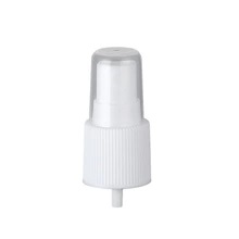 PP medio casquillo cosmético plástico de la botella de agua médica aerosol 22/415 rociador de la niebla fina, 