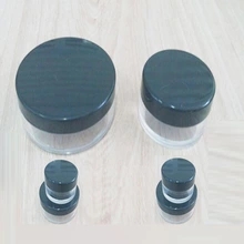 Plastic Cosmetic Jar Cosmetic Container Face Cream Jar, 