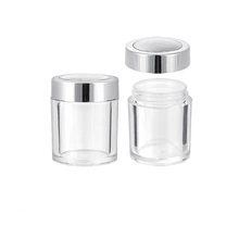 Maquillage cosmétique en plastique poudre Case Pot containersNotre 30g, 