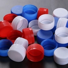 Tapones de botellas de plástico de cuello largo Agua Mineral Cap, 