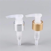 Plastic Lotion Pump With Aluminum Collar 28/410 Aluminum lotion pump, 