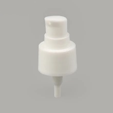 Plastic lotion pump spray 20 / 410 white cream pump, 