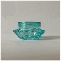 Small Plastic Sample Mini Bottle Jars Cosmetic Empty Makeup Containers Pot, 