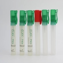 Trade assurance customized 10ml pen hand sanitizer spray with clip cap, 