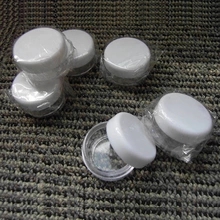 Mini Récipient en plastique Emballages cosmétiques gros pot échantillon gratuit, 
