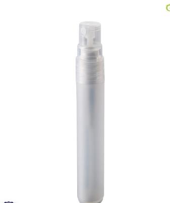 Commerci all'ingrosso piccola penna a forma plastica bottiglie vuote spruzzo di profumo nuovo design, 