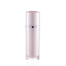 acrylic cosmetic packaging lotion bottle ,clear round cosmetic lotion 30ml plastic spray, 