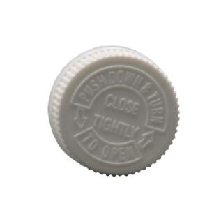 child resistant cap/lid screw cap PP plastic, 