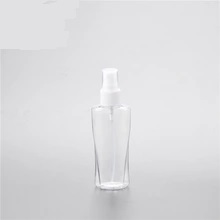 clair plastique de 20 ml vide PET petite bouteille de pulvérisation pour l'emballage cosmétique, 