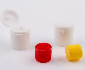 colorata capsula di plastica tappo flip top, 