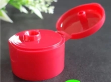 Fabryka sprzedaż bezpośrednia 20mm plastikowy flip top cap z przetłoczeniami, 