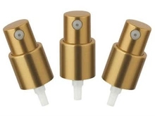 香水のための黄金のプラスチック製の微細なミストスプレーポンプ12Vの直流, 