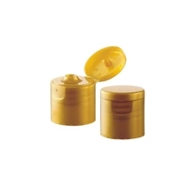 high quality plastic golden flip top cap plastic bottle cap, 