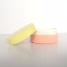50ml envase cosmético de lujo de plástico en forma especial para el maquillaje de acrílico bote de crema, 