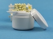 Make-up-Glas 200ml Haar Produktbehälter Kosmetikverpackungen aus Kunststoff Maskierung jar, 