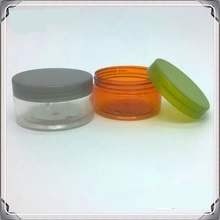 pet injection plastic jar for cosmetic makeup products container, 