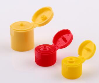 plastic cosmetic filp top bottle cap, 