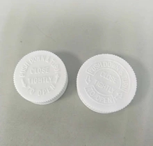 wide mouth white plastic screw cap for canning jar, 