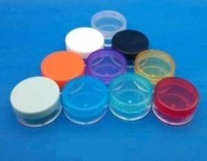 10ML de la alta calidad del maquillaje Crema Jar contenedores de muestra cosmética