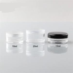 10ml Plastic Empty Powder Puff Case Face Powder Blusher Makeup Cosmetic Jars Containers