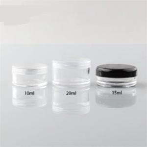 10ml en plastique vide Powder Puff cas Poudre Fard Maquillage cosmétiques Jars Conteneurs