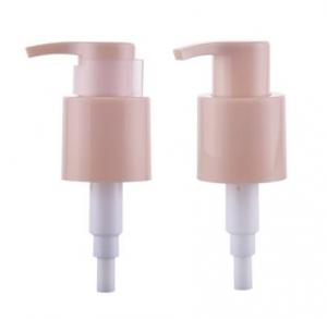 22/410 plastic lotion pump stainless steel oil pump with clamp for cosmetic packing