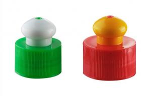 24/410 28/410 plastic water bottle push pull cap