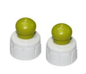 28mm Plastikwasserflasche Push-Pull-Kappe PP Sportwasserkappe