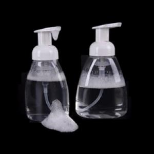 300ML PET رغوة الرش الزجاجات البلاستيكية موس زجاجة غسول شامبو زجاجات قابلة لإعادة التعبئة رغوة مضخة الصابون